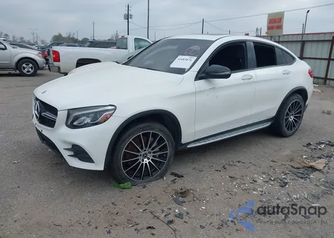 2018 Mercedes-Benz Glc 300 Coupe 4Matic из США, поврежденный, VIN WDC0J4KB9JF321921